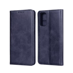 Capa Flip de Couro com Bolso Interno para Xiaomi Redmi Note 11s Azul Capa Flip de Couro com Bolso Interno para Xiaomi Redmi Note 11s Azul